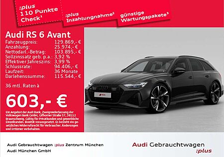 Audi RS6 Avant UPE:180" Keramik/StdHzg/Pano/305kmH/La