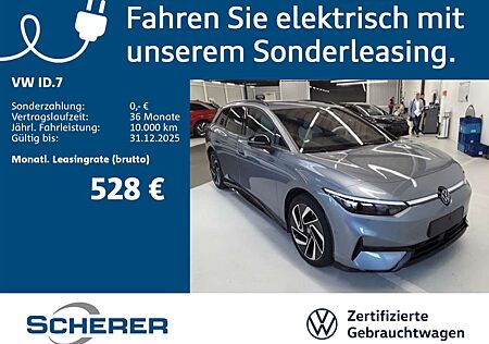 VW ID.7 gebraucht kaufen VW ID.7 Volkswagen Tourer Pro 77 kWH MATRIX WÄRMEPUM. AHK 360°