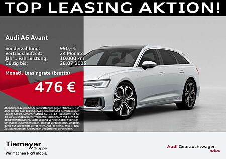Audi A6 50 TDI Q 2x S LINE PANO HuD 360° AHK Bu