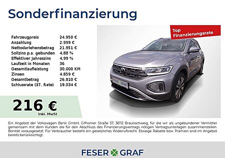 VW T-Roc Volkswagen MOVE 1.5 TSI SHZ V-Cockpit Park Assist GJR