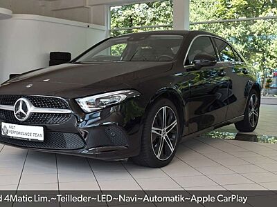 Mercedes-Benz A 220 d 4Matic Lim.~Teilleder~LED~Navi~Automatik