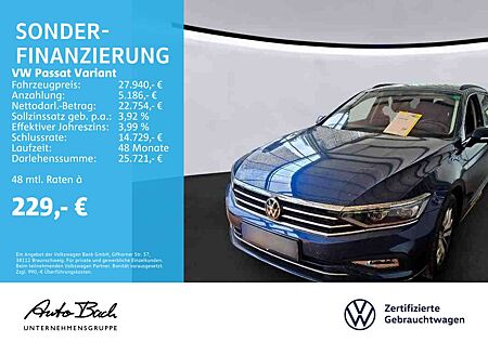 VW Passat Variant Volkswagen 2.0 TDI DSG Business, Navi, LED-M