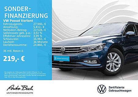 VW Passat Variant Volkswagen 2.0 TDI DSG Business, Navi, LED-M