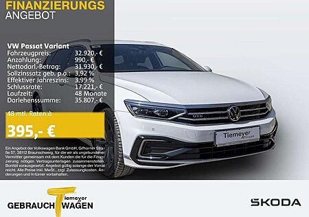 VW Passat Variant Volkswagen GTE NP63 STHZG LM18 AHK MATRIX AS