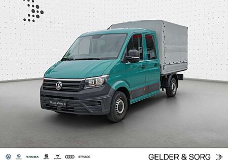 VW Crafter Volkswagen Doka Pritsche Plane MR 2.0 TDI AHK*6Sitz