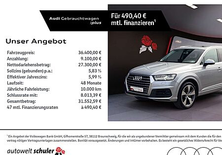 Audi Q7 3.0 TDI quattro S-line AHK Pano RFK Navi LED Stan