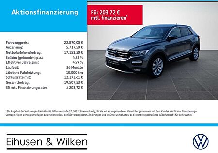 VW T-Roc Volkswagen 1.5+TSI+SPORT+KLIMA+PDC+AHK+DAB+BT+
