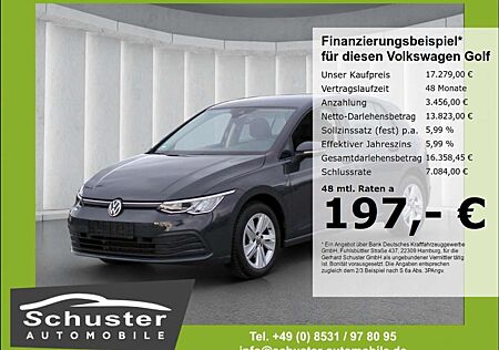 VW Golf Volkswagen VIII Life 1.0TSI*LED ACC Navi SHZ VKZ-Erk