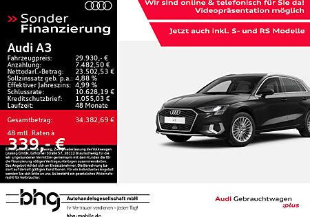 Audi A3 35 TFSI Sportback S tronic advanced