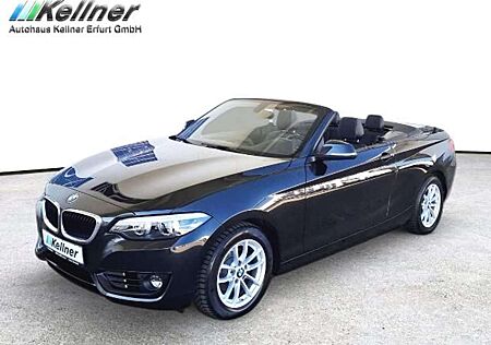 BMW 218 i Cabrio Aut. LED+Sportsitze+TEMP+Leder+