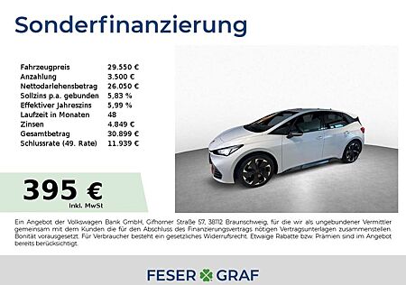 Cupra Born 77 kWh 170 KW, NAVI, TOP VIEW, GJR, SHZ, KESSY