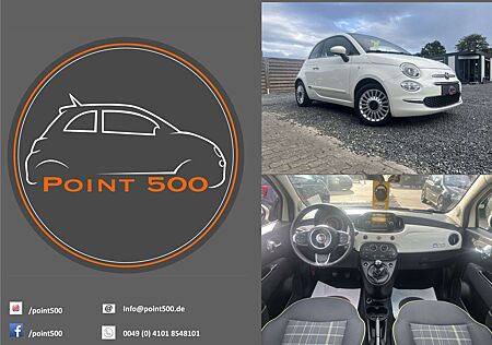 Fiat 500 PANO AC-AUTO PDC 2.HD RIESENAUSWAHL FIAT500!