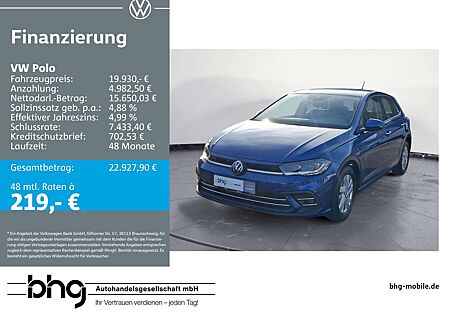 VW Polo Volkswagen Style 1,0 TSI OPF 5-Gang