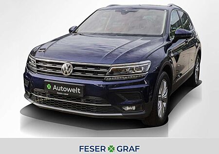 VW Tiguan Volkswagen 2.0 TDI 4M Highline LED Navi RüKa Sitzh.