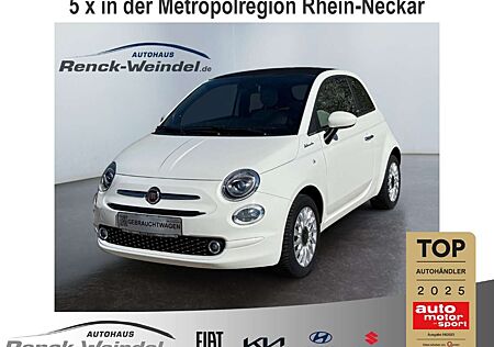 Fiat 500C Dolcevita 1,0 GSE Apple CarPlay Android Auto Klima