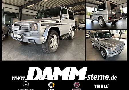 Mercedes-Benz G 500 kurz SHD/Klima/ 4x SHZ/AHK/Edelstahl/Leder