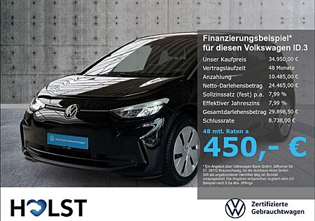 VW ID.3 Volkswagen Pro 150KW ACC SHZ RüFaKa Navi Klimaautom