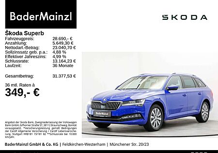 Skoda Superb Combi 2.0 TSI DSG Style AHK Navi Matrix