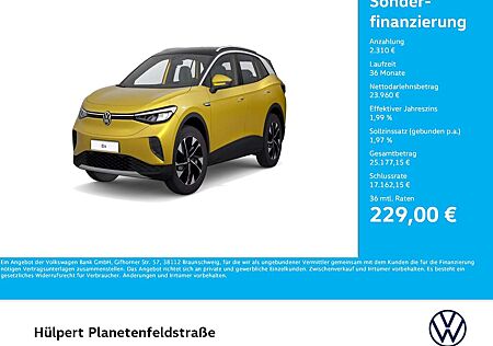 VW ID.4 Volkswagen Pro Performance LIFE ACC LM19 NAVI SITZHEIZ