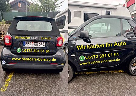 Smart ForTwo cabrioEQ EXCL 60KW Szhzg Leder 22KW electric drive