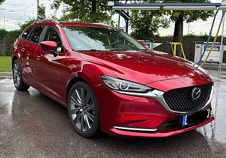 Mazda 6 165PS Exclusive-Line 8x bereift viel Zubehör