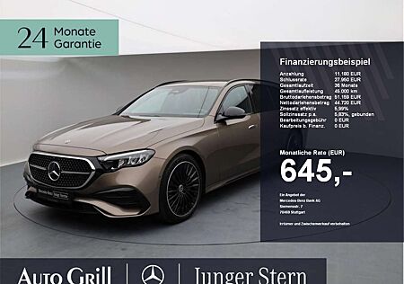 Mercedes-Benz E 300 T de 4M AMG Night Distronic KeyGO