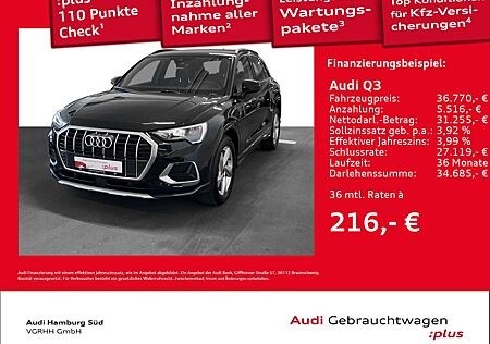 Audi Q3 35 TDI advanced S tronic NAVI/KAMERA/LEDER