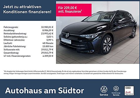 VW Golf Variant Volkswagen VIII Variant "GOAL" 2.0 TDI DSG | LED AHK RFK