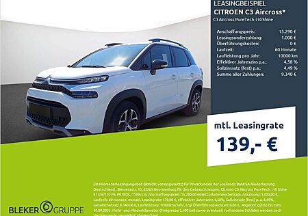 Citroën C3 Aircross Citroen PureTech 110 Shine