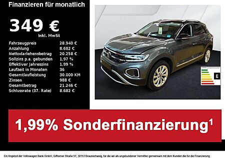VW T-Roc Volkswagen Style 1.5 TSI DSG ACC+AHK+LED+NAVI