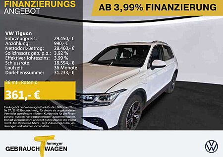 VW Tiguan Volkswagen eHybrid ELEGANCE LEDER PANO AHK IQ.LIGHT