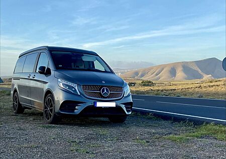 Mercedes-Benz Marco Polo 300 d/4MATIC/AMG/Airmatic/Leder/AHK 2.5t/Navi MBUX/elektr. Dach, Tür, Heckklappe/360° Kamera/Soundpaket/8xReifen+19"LMF
