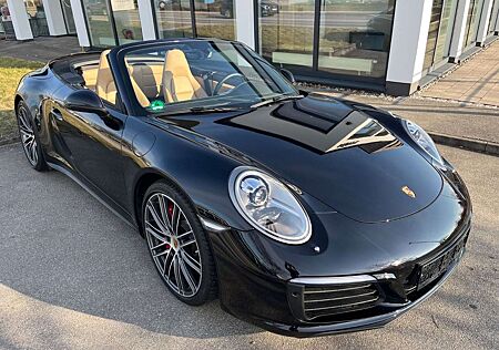 Porsche 991 911 4S Cabrio 1. Hand Deutsch Approved Garantie