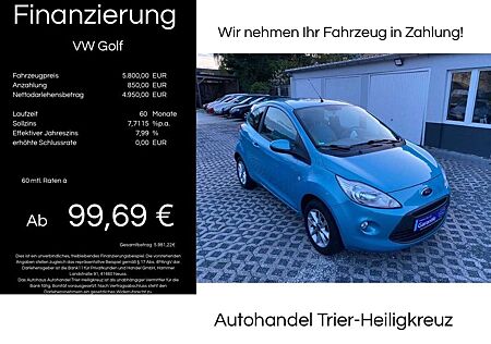 Ford Ka /+ Titanium-Benzin, Zahnriemen Neu, Garantie, HU 4/27
