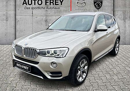 BMW X3 20d X-DRIVE AUTOMATIK+ALLRAD+XENON+TEILLEDER+NAVI+