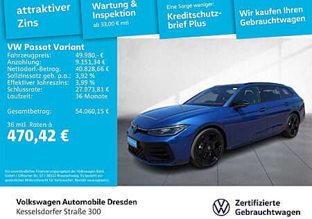 VW Passat Variant Volkswagen 2.0 TDI DSG 4M R-Line AHZV LED Na