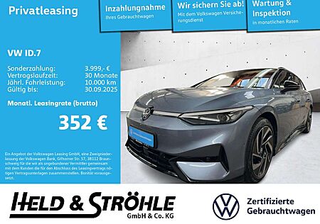 VW ID.7 Volkswagen Tourer Pro BLACK STYLE AHK HuD MATRIX WÄPU