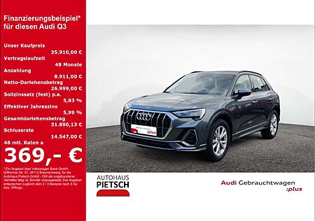 Audi Q3 35 TDI S line quattro Navi Sportsitze