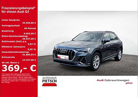 Audi Q3 35 TDI S line quattro Navi Sportsitze