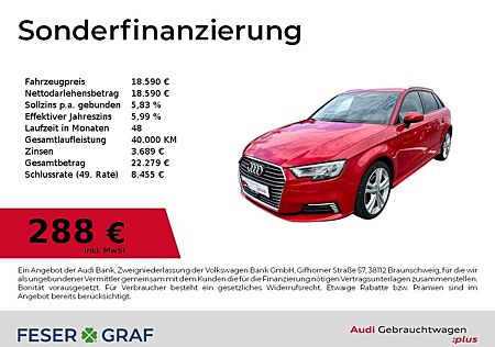 Audi A3 e-tron Sport LED/NAVI+/VC/PDC+