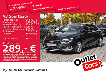 Audi A3 40 TDI qu. S tronic advanced AHK/AC