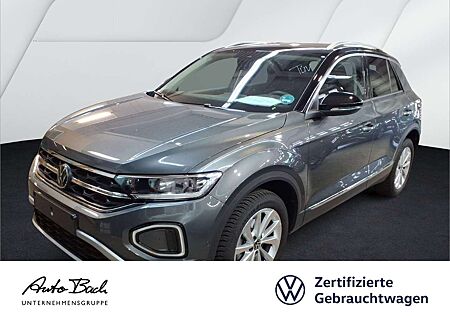 VW T-Roc Volkswagen 1.5 TSI DSG Style, AHK, Navi, LED, App-Con