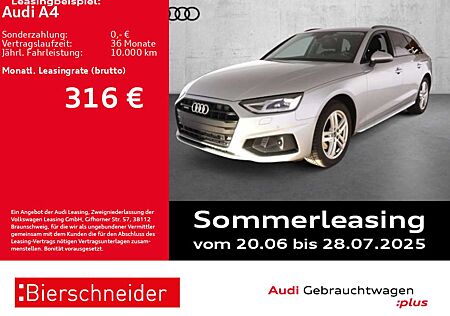 Audi A4 Av 40 TFSI qu advanced Black AHK PANO LEDER A