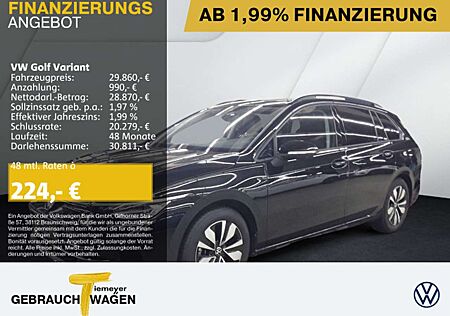 VW Golf Variant Volkswagen 1.5 eTSI DSG GOAL LED+ NAVI AHK
