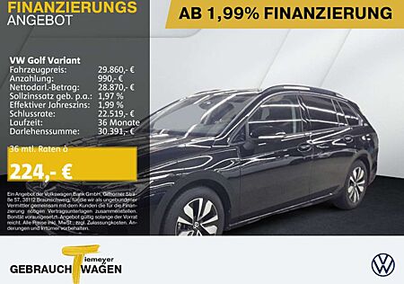 VW Golf Variant Volkswagen 1.5 eTSI DSG GOAL LED+ NAVI AHK