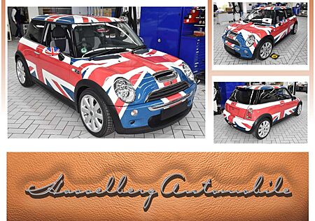 Mini Cooper S Chili UnionJack foliert RHD Rechtslenker