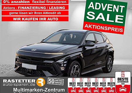 Hyundai Kona T-GDI DCT N Line 5Jahre+Navi+virtCP+ACC+Kamera+SHZ