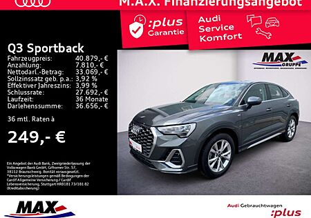 Audi Q3 35 TDI S-LINE +LED+KAMERA+SITZHZG+