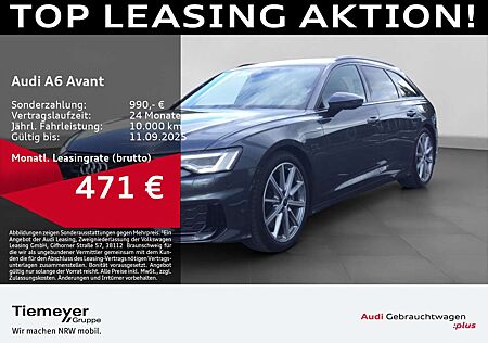 Audi A6 50 TFSI e Q 2x SLINE UPE92 LM20 AHK BuO