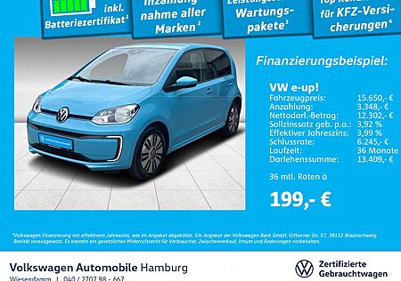 VW e-up! Volkswagen e-up! Max Kamera Klima Sitzhzg